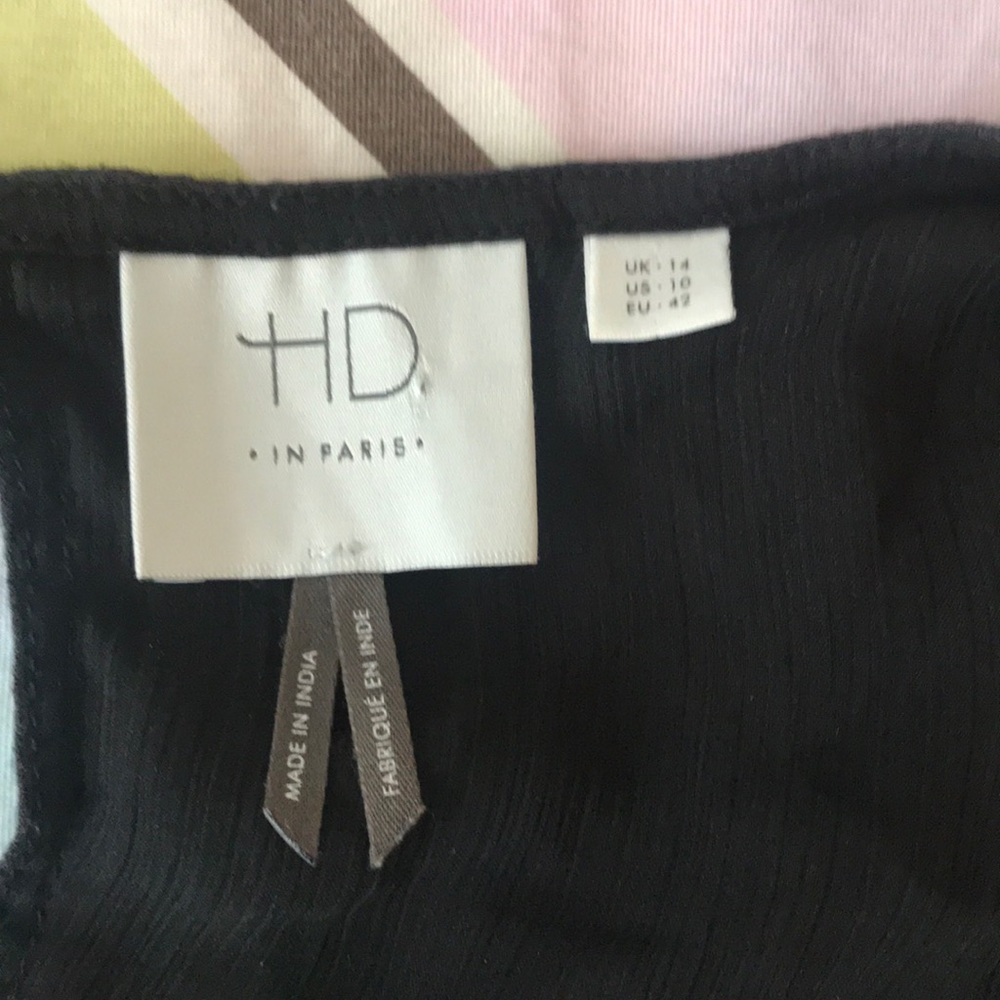Black  Anthropologie Blouse - Picture 3 of 3